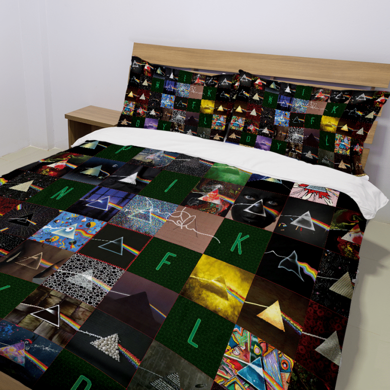 The Dark Side of the Moon 40th Anniversary Pink Floyd Bedding Set The Dark Side of the Moon 40th Anniversary Pink Floyd Bedding Set