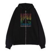The Great Gig In The Sky Time Dsotm Front Ziphoodie Black - OtherBrick