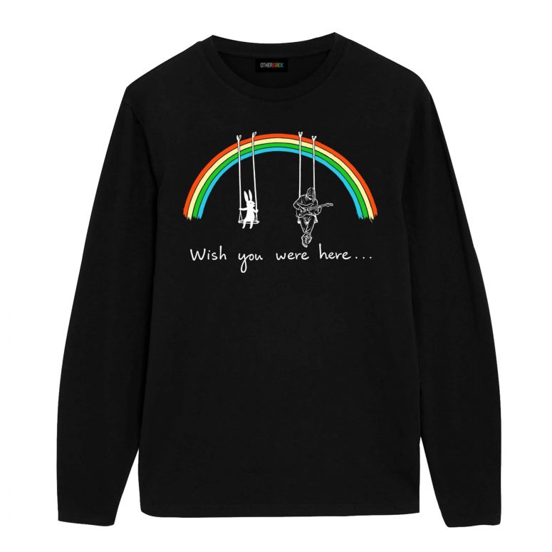Wish you were here rainbow Pink Floyd Shirt