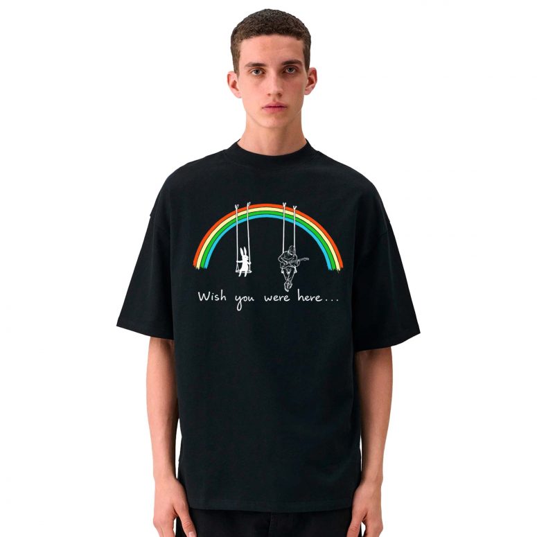 Wish you were here rainbow Pink Floyd Shirt