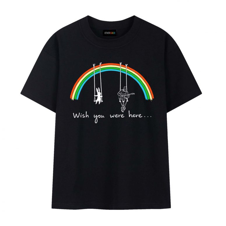 Wish you were here rainbow Pink Floyd Shirt