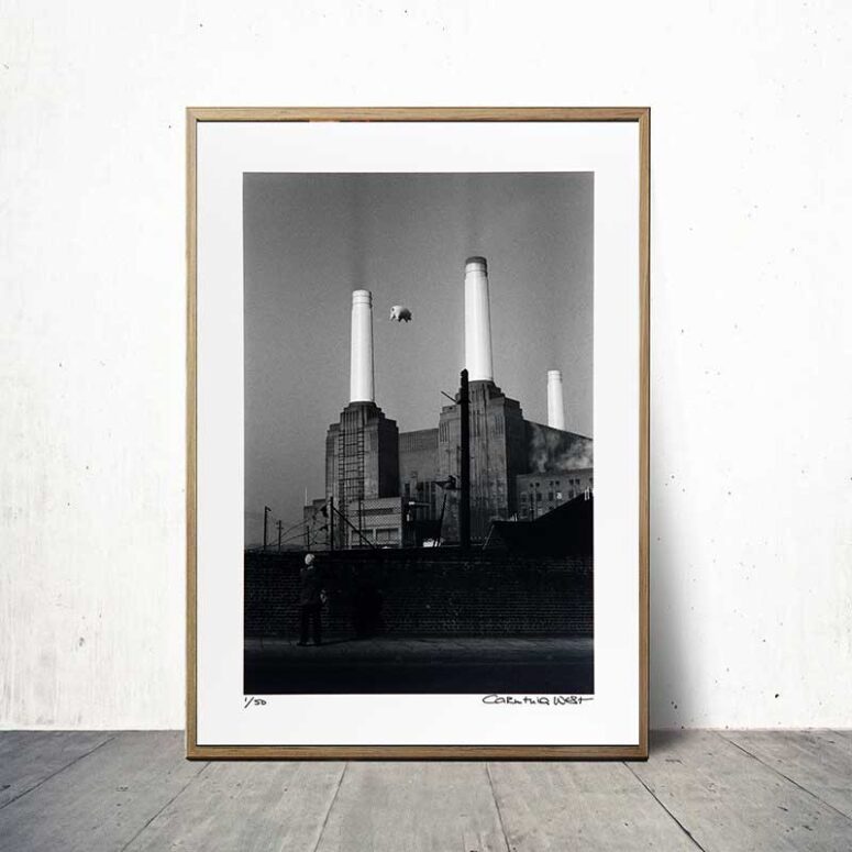 Pink Pig Over Battersea 3 Pink Floyd Canvas