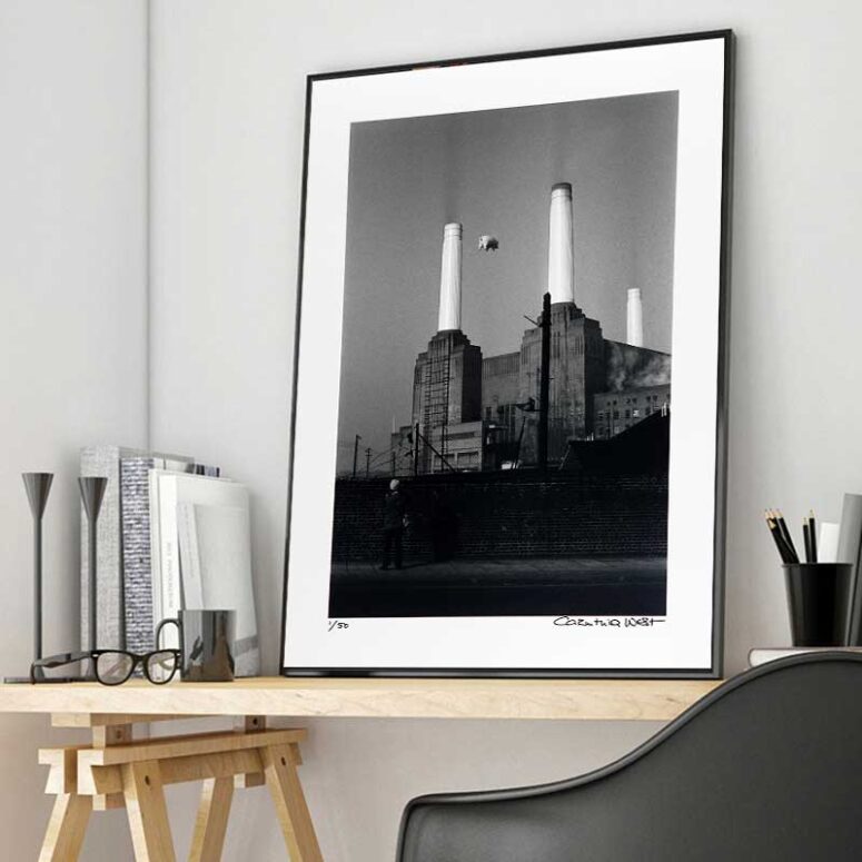 Pink Pig Over Battersea 3 Pink Floyd Canvas