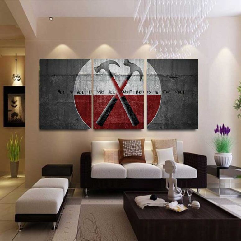 Pink Floyd - All in all it was all just bricks in the wall Canvas