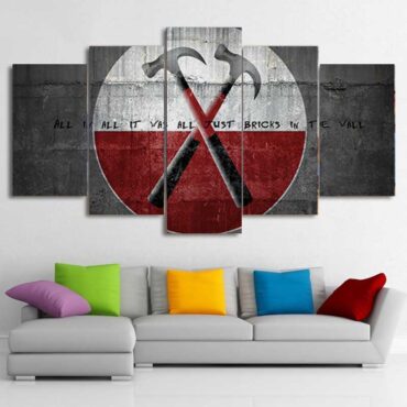 Pink Floyd - All in all it was all just bricks in the wall Canvas