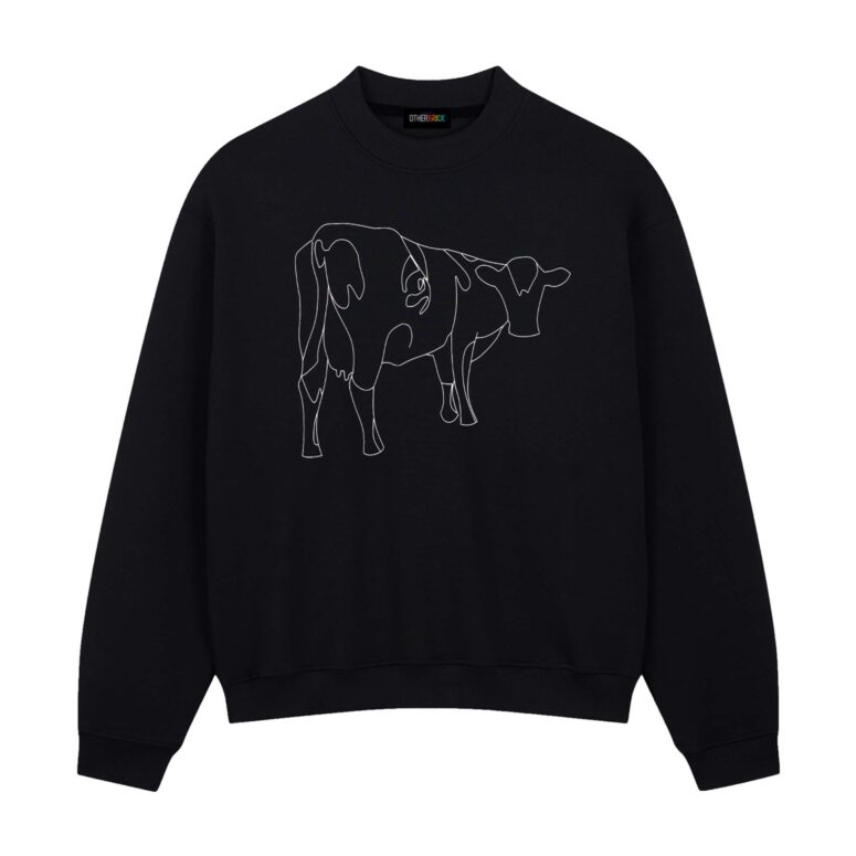 Atom Heart Mother Cow Line Art Pink Floyd Shirt