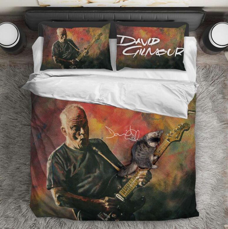 David Gilmour Pink Floyd Bedding Set David Gilmour Pink Floyd Bedding Set