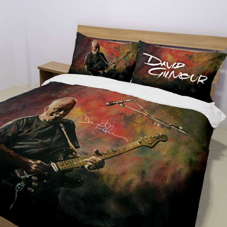 David Gilmour Pink Floyd Bedding Set David Gilmour Pink Floyd Bedding Set