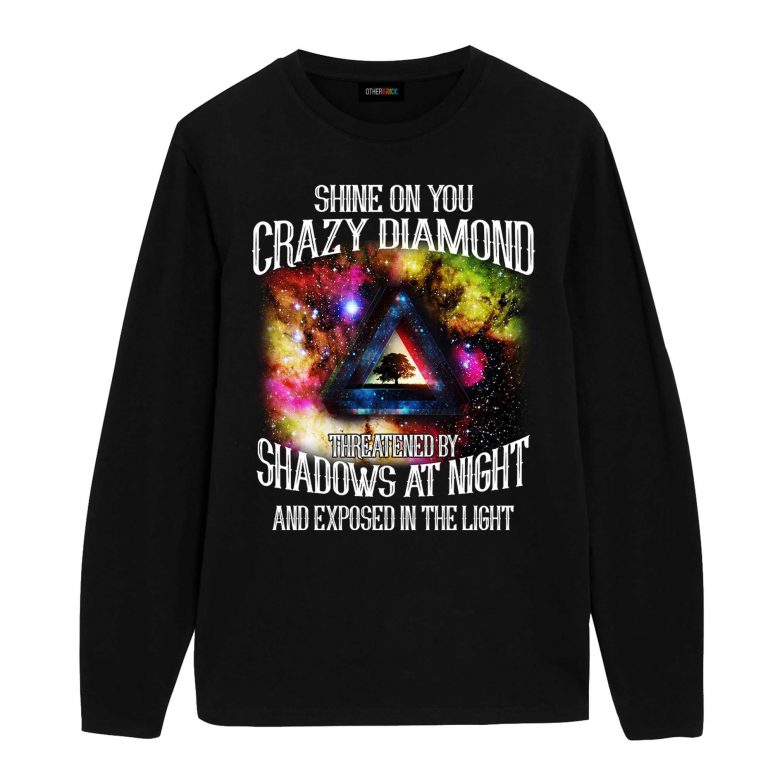 Shine On You Crazy Diamond Shadows At Night Pink Floyd Shirt