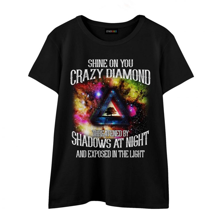 Shine On You Crazy Diamond Shadows At Night Pink Floyd Shirt