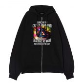 Shine On You Crazy Diamond Shadows At Night Front Ziphoodie Black - OtherBrick