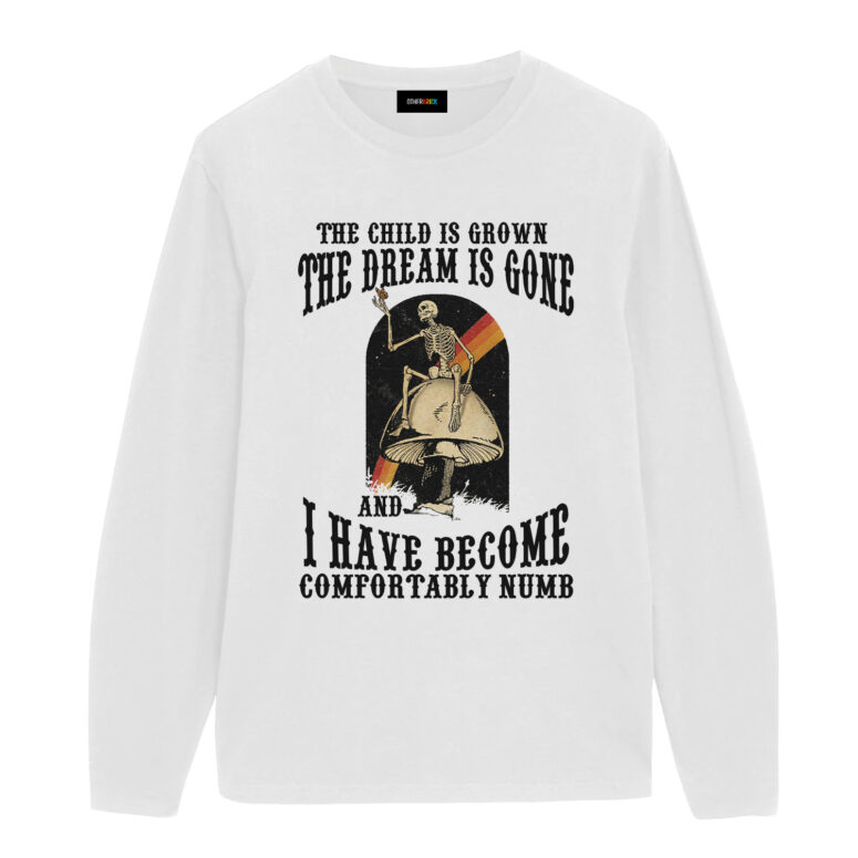 The child is grown Comfortably Numb Pink Floyd Shirt