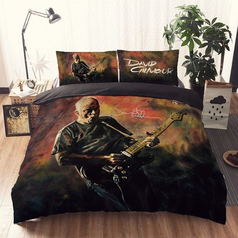 David Gilmour Pink Floyd Bedding Set David Gilmour Pink Floyd Bedding Set