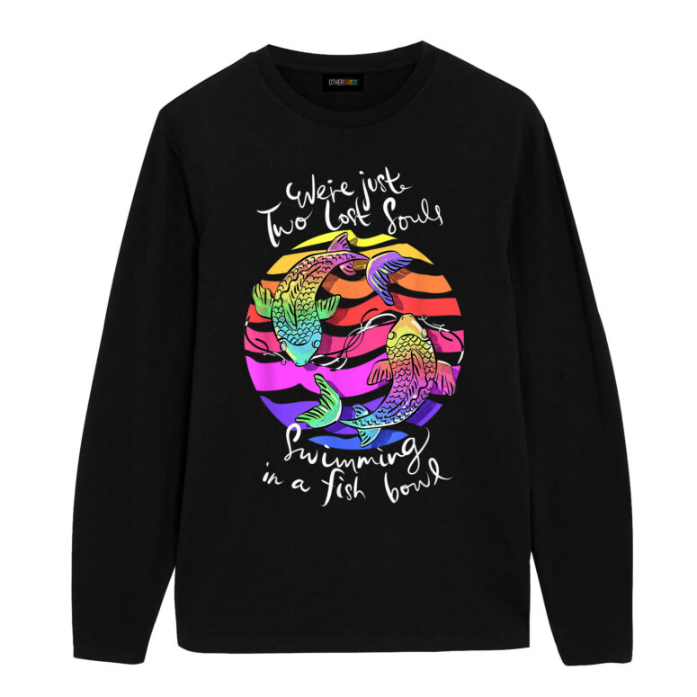 We're Just Two Lost Souls Swimming in A Fish Bowl Pink Floyd Shirt We're Just Two Lost Souls Swimming in A Fish Bowl Pink Floyd Shirt