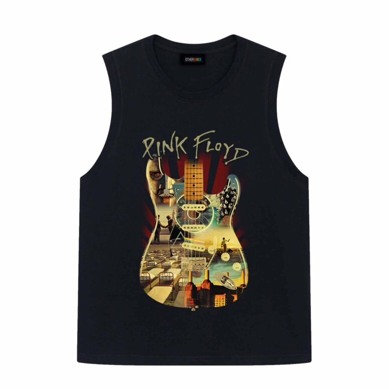 Pink Floyd And Guitar List Albums Art Shirt
