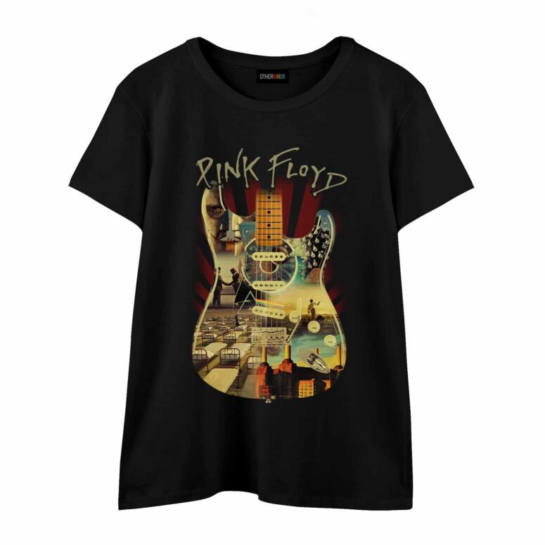 Pink Floyd And Guitar List Albums Art Shirt