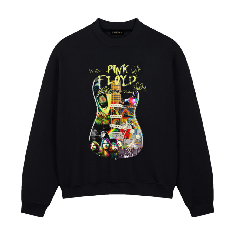 Pink Floyd Guitar Art Sign Shirt Pink Floyd Guitar Art Sign Shirt