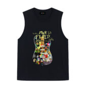 Pink Floyd Guitar Art Sign Front Tank Black - OtherBrick