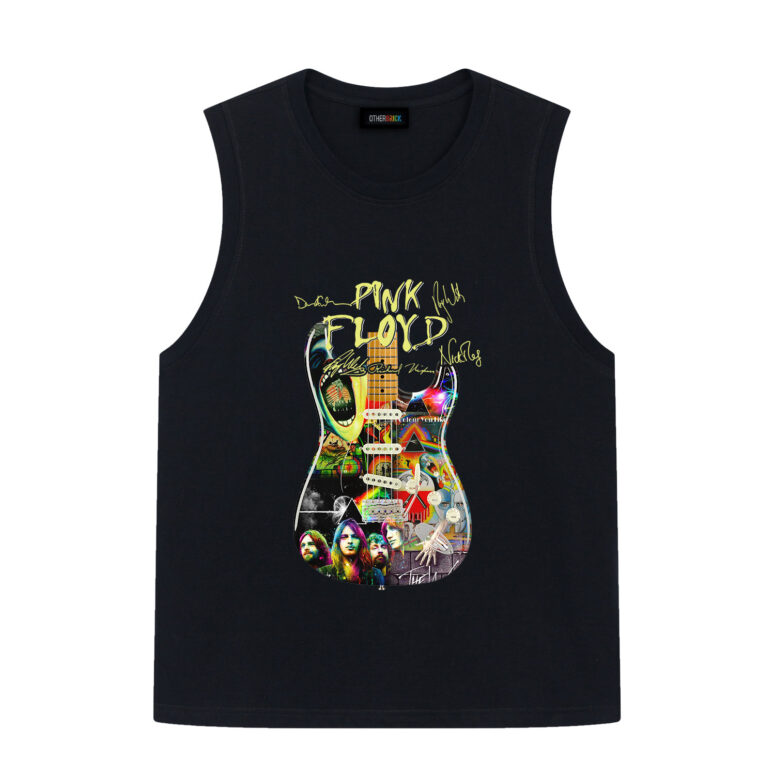 Pink Floyd Guitar Art Sign Shirt Pink Floyd Guitar Art Sign Shirt