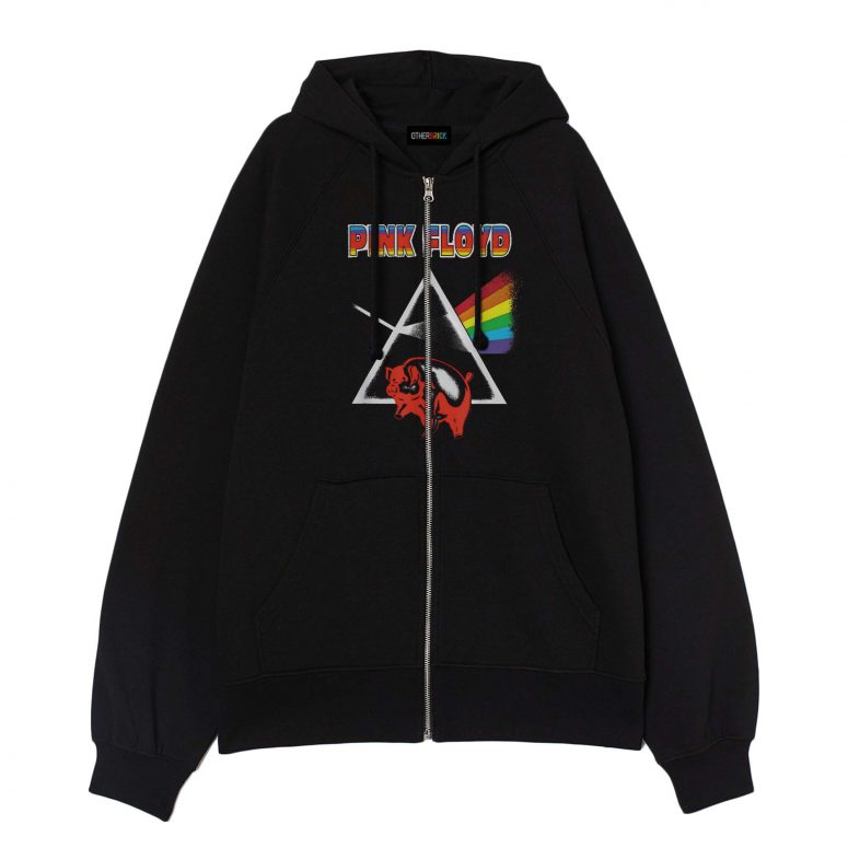 Retro Dark Side of the Moon Pig Animals Pink Floyd  Shirt