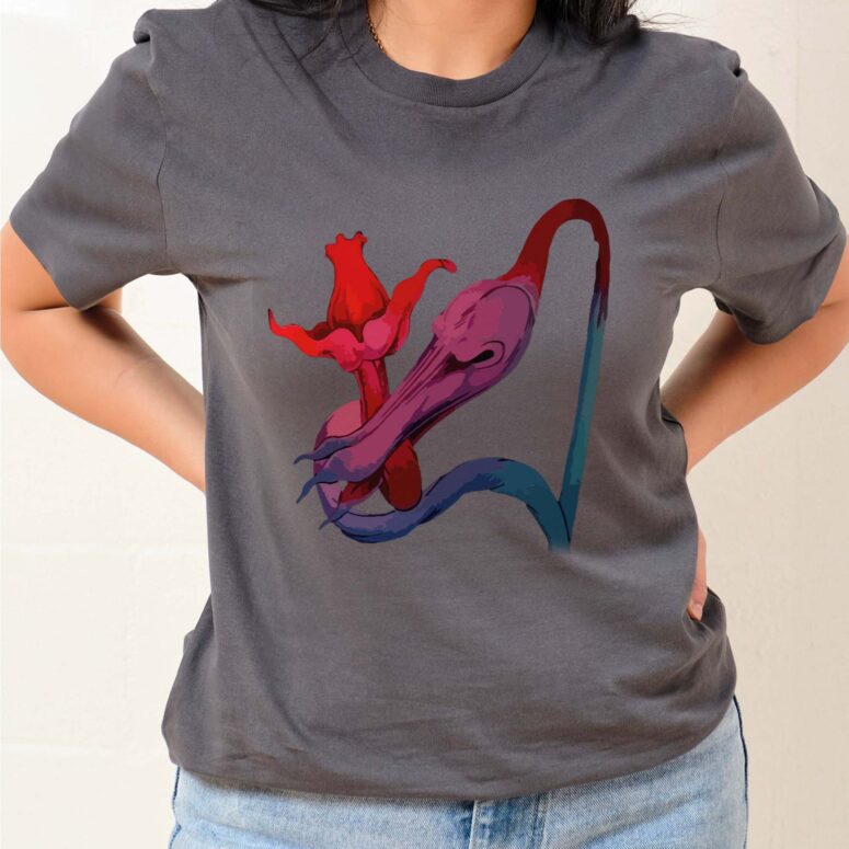 The Wall Love Flower Pink Floyd Shirt The Wall Love Flower Pink Floyd Shirt
