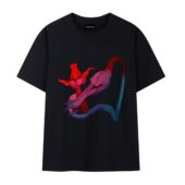 The Wall Love Flower Front Tshirt Black - OtherBrick