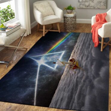 The Endless River x DSOTM Pink Floyd Rug
