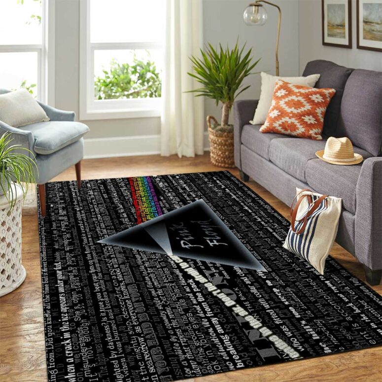 Pink floyd Lyric Rug Pink floyd Lyric Rug