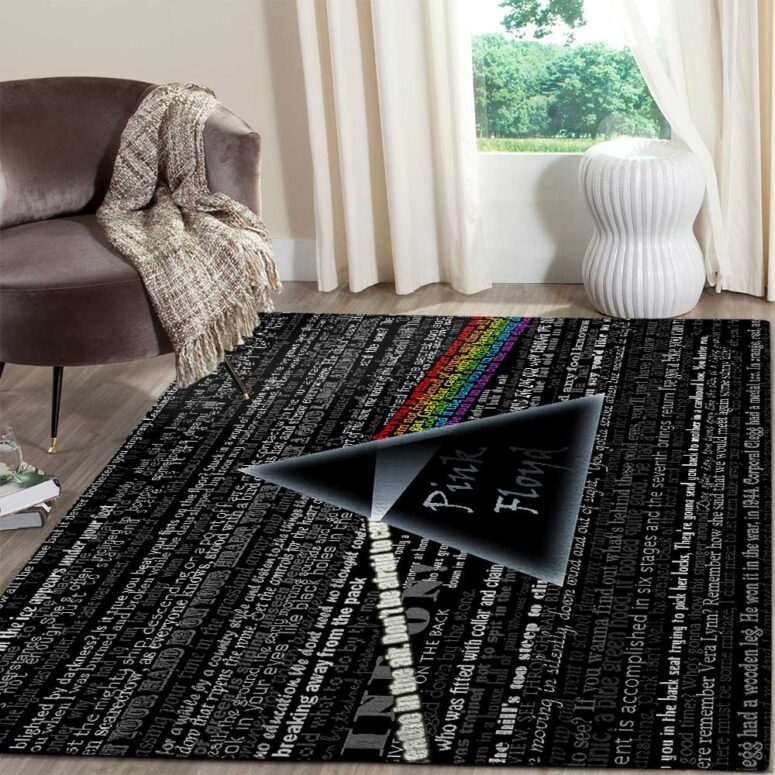 Pink floyd Lyric Rug Pink floyd Lyric Rug