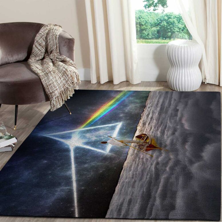 The Endless River x DSOTM Pink Floyd Rug