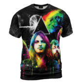 Shirt Front Dark Side Of The Moon Pink Floyd Band - OtherBrick