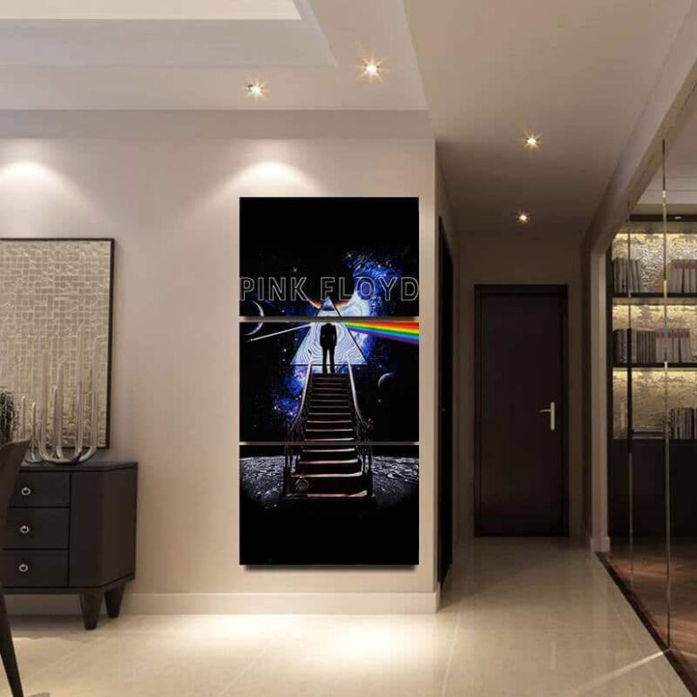 Pink Floyd Stairway To The Moon Canvas Pink Floyd Stairway To The Moon Canvas
