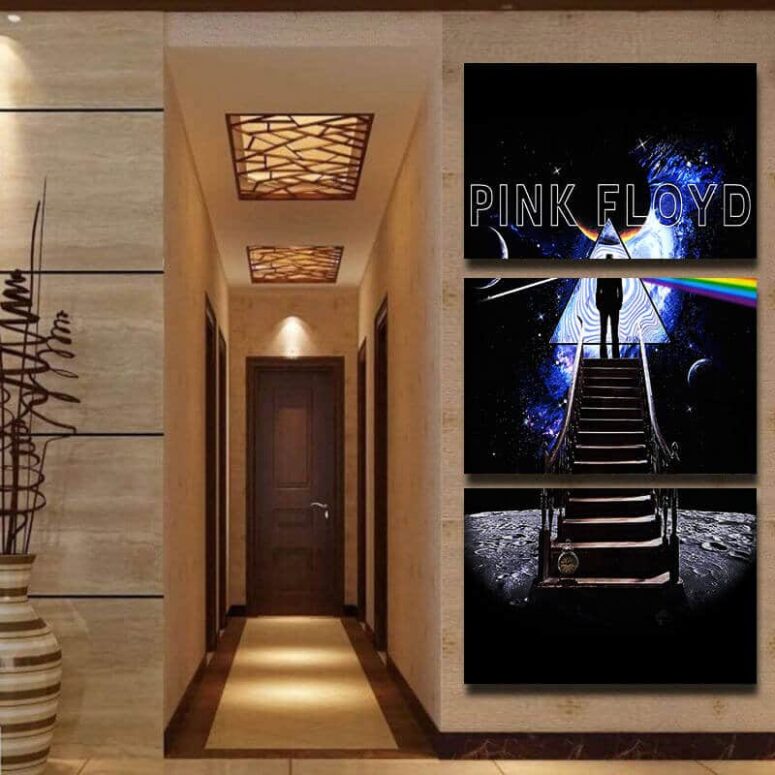 Pink Floyd Stairway To The Moon Canvas Pink Floyd Stairway To The Moon Canvas