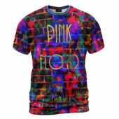 Pink Floyd The Wall Water Painting Graffiti Shirt Front - OtherBrick