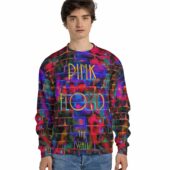 Pink Floyd The Wall Water Painting Graffiti Sweater Front - OtherBrick