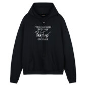 Yes, I Am Old But I Saw Pink Floyd On Stage Front Hoodie Black - OtherBrick