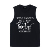 Yes, I Am Old But I Saw Pink Floyd On Stage Front Tank Black - OtherBrick