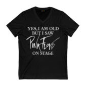 Yes, I Am Old But I Saw Pink Floyd On Stage Front Vneck Black - OtherBrick
