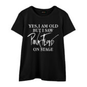 Yes, I Am Old But I Saw Pink Floyd On Stage Front Wtee Black - OtherBrick