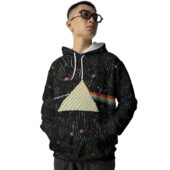 Hoodie Front Dark Side Of The Moon Candy Pink Floyd 3d Hoodie - OtherBrick