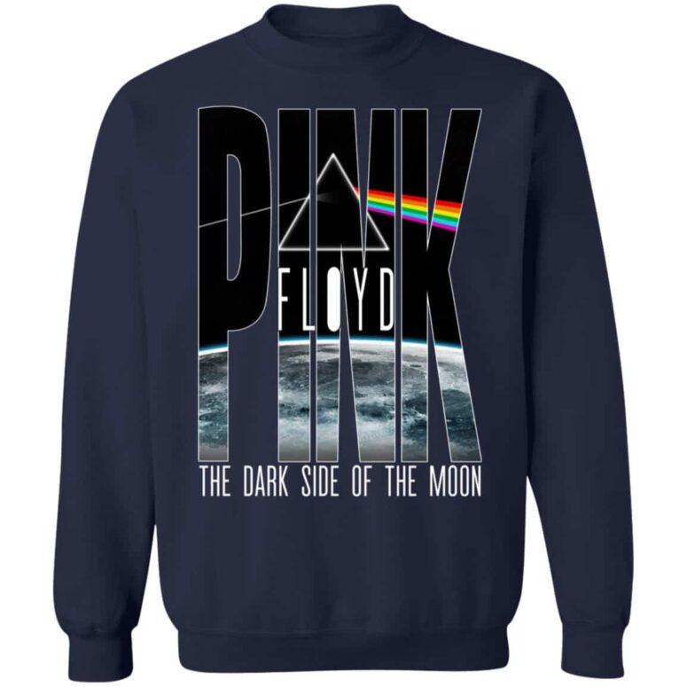 Dark Side Of The Moon Pink Floyd Rainbow Prism Shirt