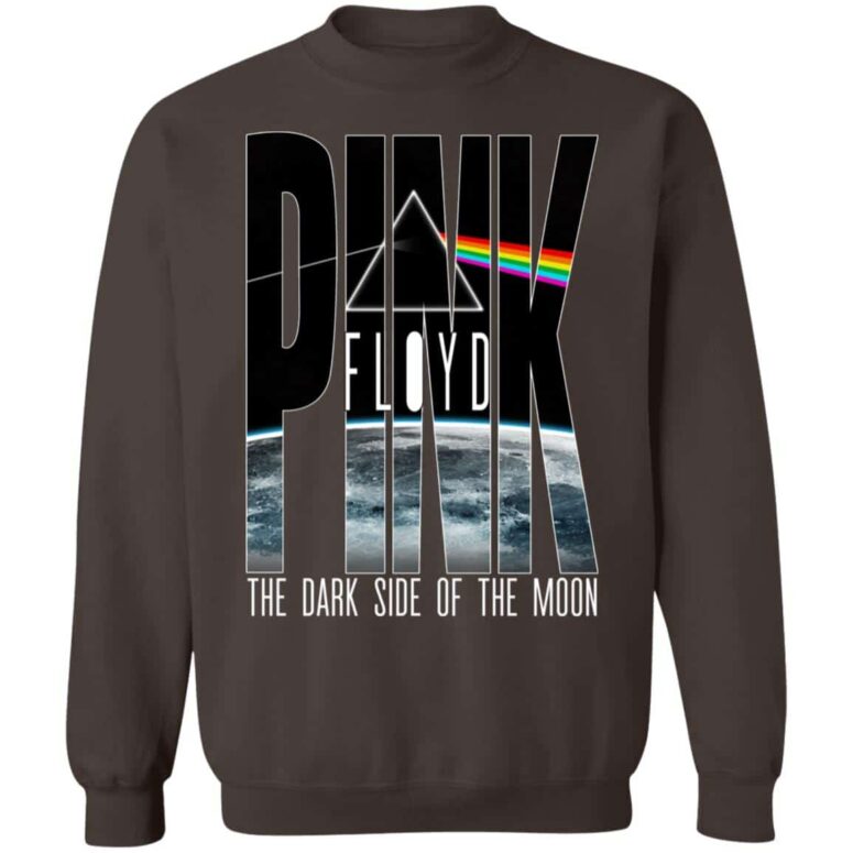 Dark Side Of The Moon Pink Floyd Rainbow Prism Shirt