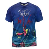 The Wall Hammer Flower Screaming Face Pink Floyd Shirt