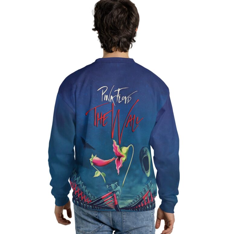The Wall Hammer Flower Screaming Face Pink Floyd Shirt