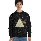 Sweater Front Dark Side Of The Moon Candy Pink Floyd 3d Hoodie - OtherBrick