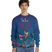 Sweater Front The Wall Hammer Flower Screaming Face - OtherBrick