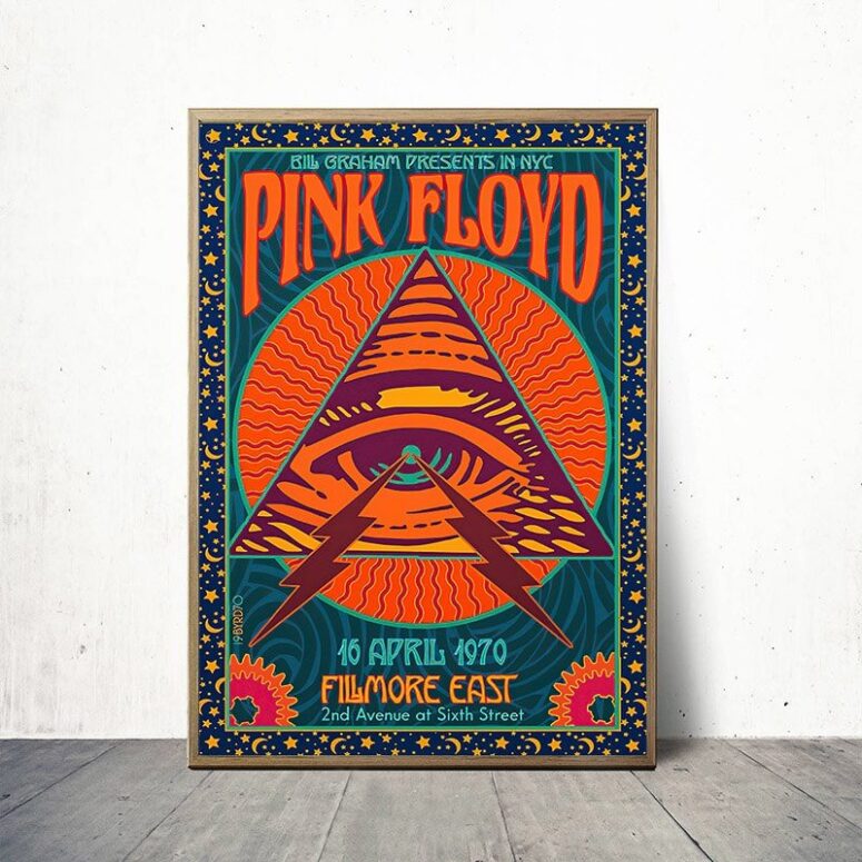 Pink Floyd Fillmore East Canvas Pink Floyd Fillmore East Canvas