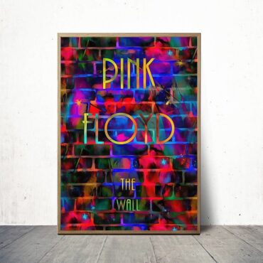 Pink Floyd The Wall Water Painting Canvas HD Pink Floyd The Wall Water Painting Canvas HD