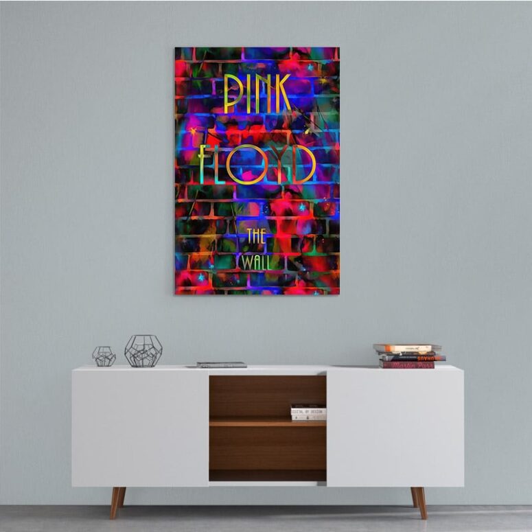 Pink Floyd The Wall Water Painting Canvas HD Pink Floyd The Wall Water Painting Canvas HD