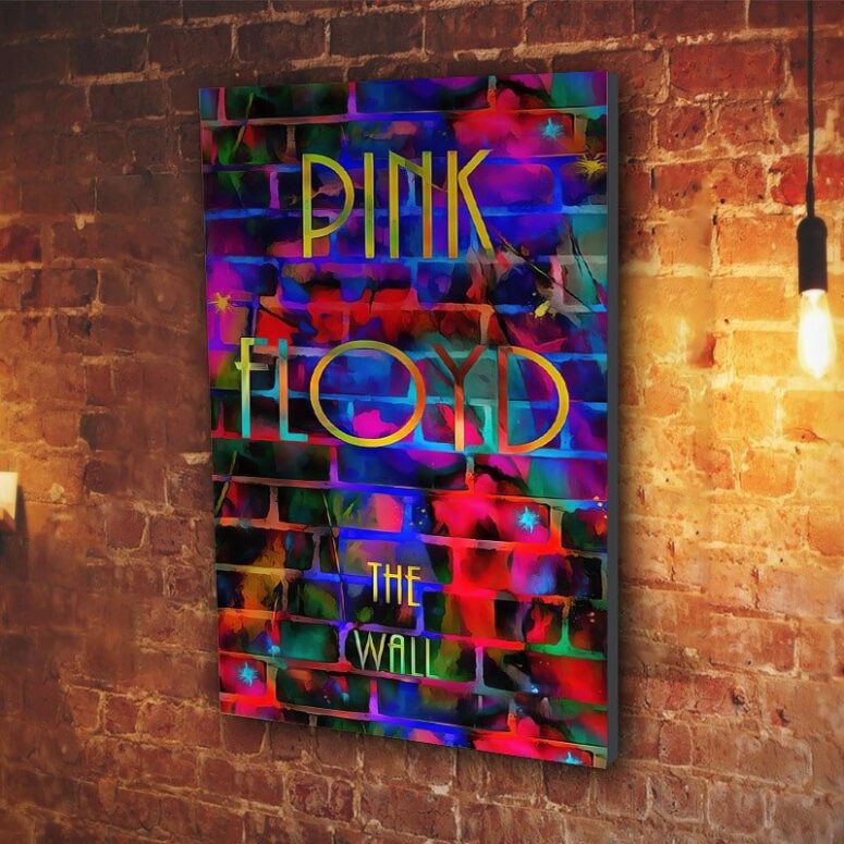 Pink Floyd The Wall Water Painting Canvas HD Pink Floyd The Wall Water Painting Canvas HD